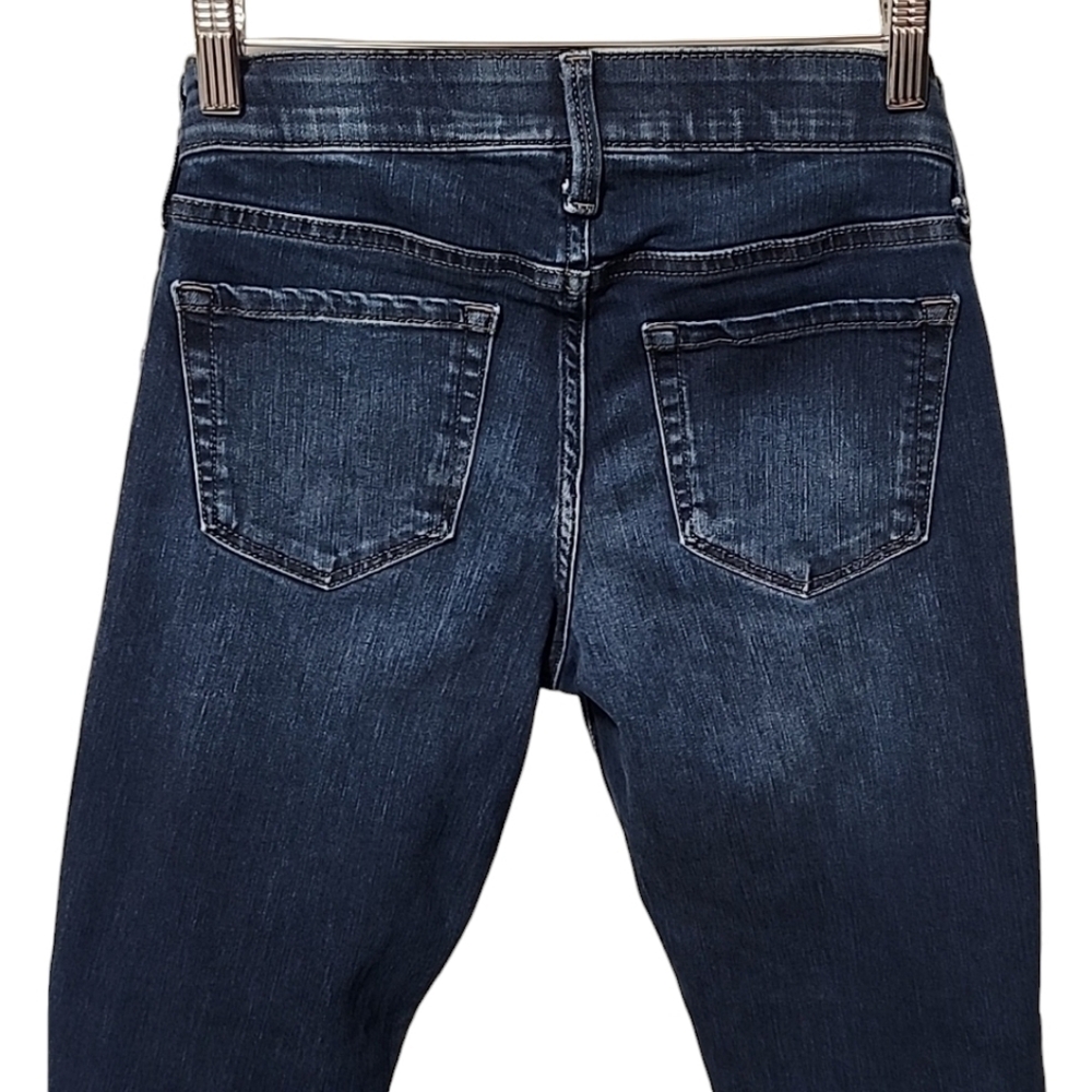 INGRID & ISABEL Maternity Skinny Jeans 4 27 Dark Wash Under Belly Stretch Denim - Picture 8 of 14